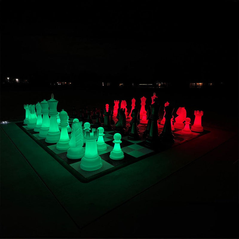 MegaChess MegaChess 26 Inch Perfect Light-up LED Giant Chess Set | Three Options Available