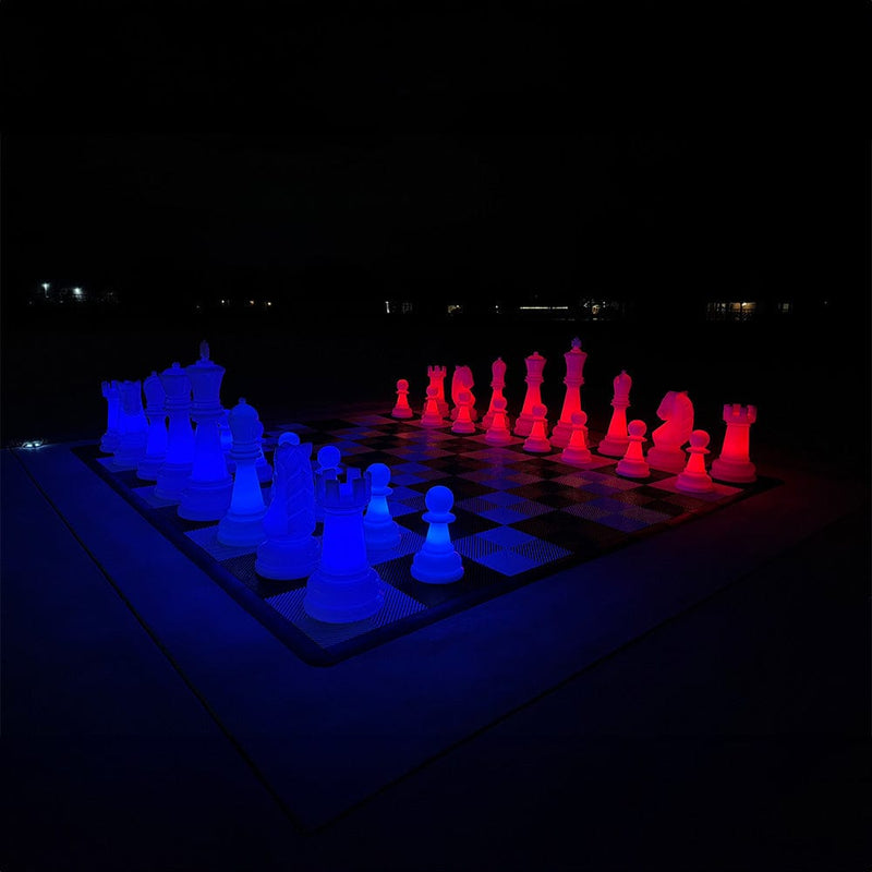 MegaChess MegaChess 26 Inch Perfect Light-up LED Giant Chess Set | Three Options Available