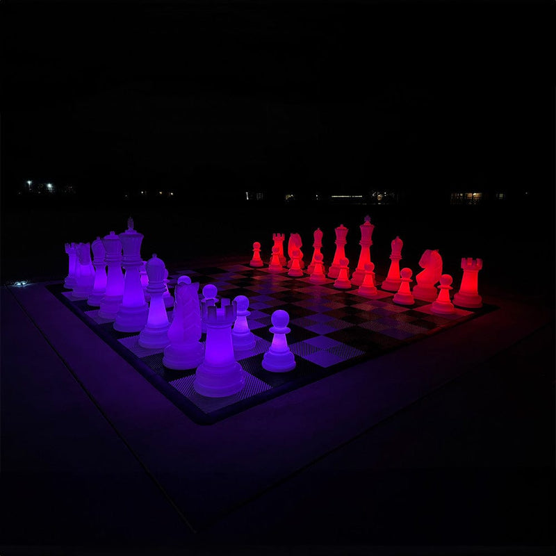 MegaChess MegaChess 26 Inch Perfect Light-up LED Giant Chess Set | Three Options Available