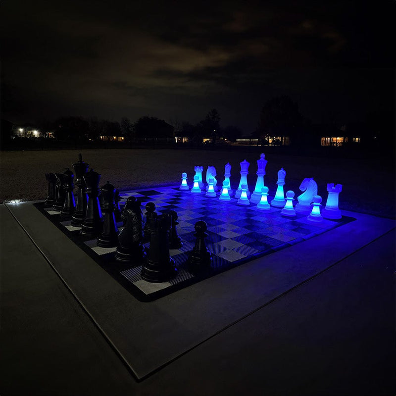 MegaChess MegaChess 26 Inch Perfect Light-up LED Giant Chess Set | Three Options Available