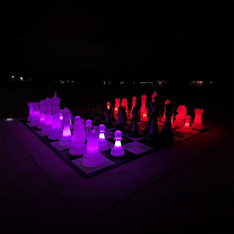 MegaChess MegaChess 26 Inch Perfect Light-up LED Giant Chess Set | Three Options Available