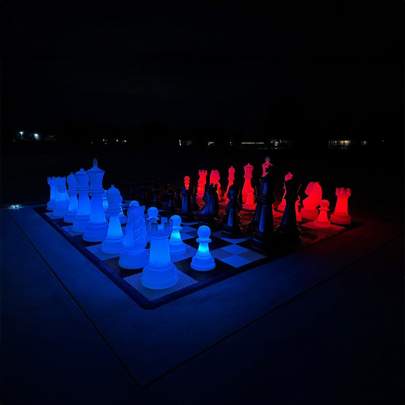 MegaChess MegaChess 26 Inch Perfect Light-up LED Giant Chess Set | Three Options Available