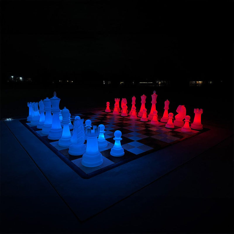 MegaChess MegaChess 26 Inch Perfect Light-up LED Giant Chess Set | Three Options Available