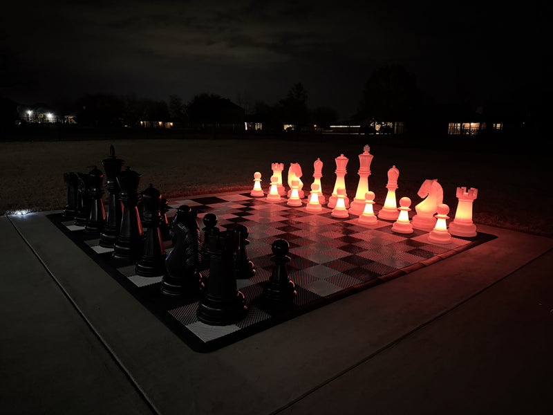 MegaChess MegaChess 38 Inch Perfect Light-up LED Giant Chess Set | Three Options Available