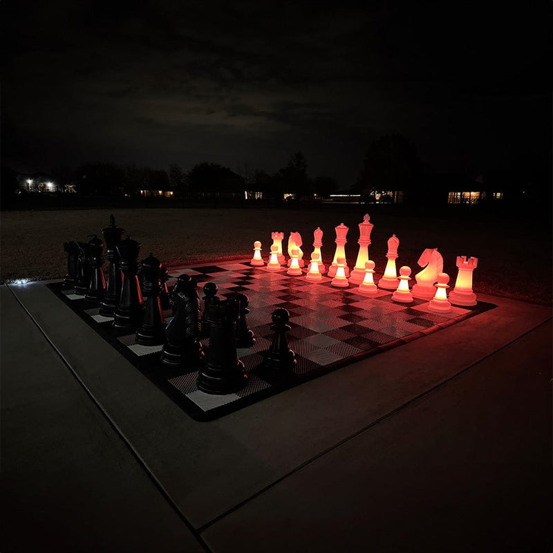 MegaChess MegaChess 48 Inch Perfect Light-up LED Giant Chess Set | Three Options Available