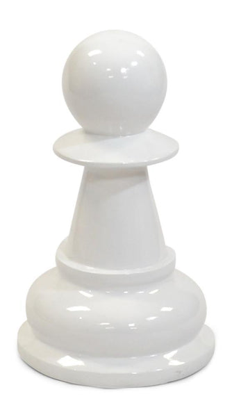 MegaChess 42 Inch White Fiberglass Rook Giant Chess Piece