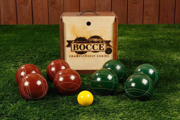 Mega Chess Bowling and Tossing Games Bocce Ball Championship Series