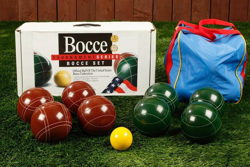 Mega Chess Bowling and Tossing Games Bocce Ball Tournament Series