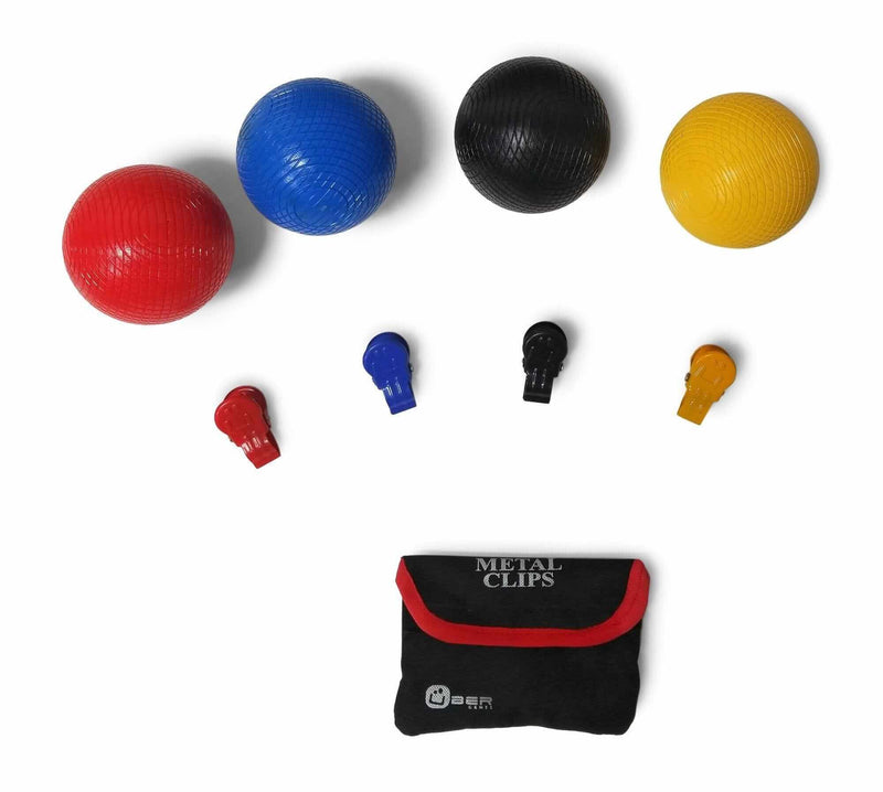 Mega Chess Bowling and Tossing Games Professional Croquet Set - 4 Player - 9 Hoop Version