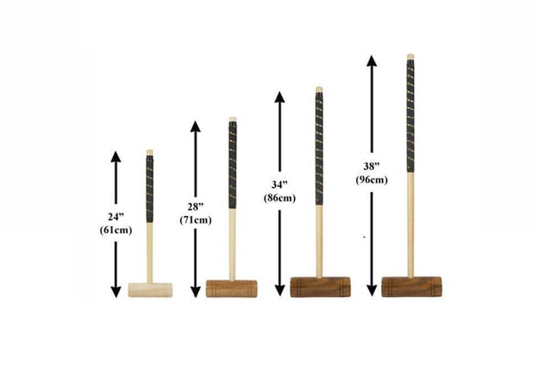 Mega Chess Bowling and Tossing Games Single 24" Family Croquet Mallet