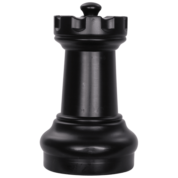 Mega Chess Buy Individual Chess Pieces MegaChess 10 Inch Dark Plastic Rook Giant Chess Piece