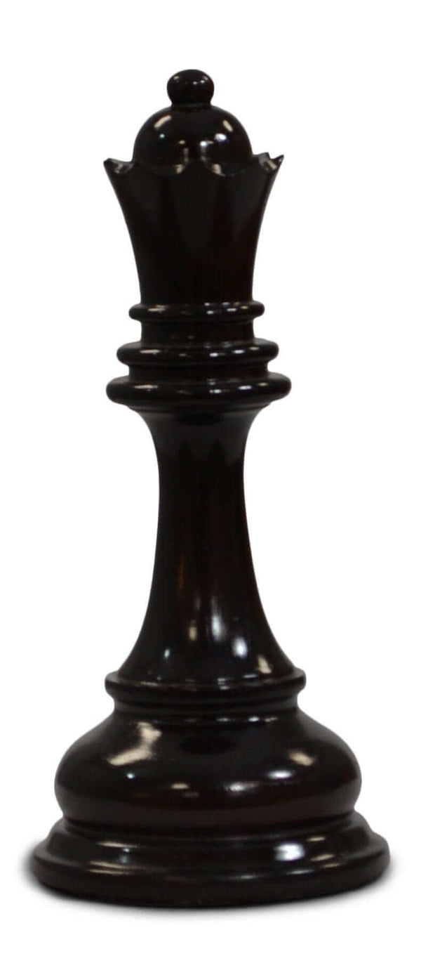 Mega Chess Buy Individual Chess Pieces MegaChess 10 Inch Dark Teak Queen Giant Chess Piece