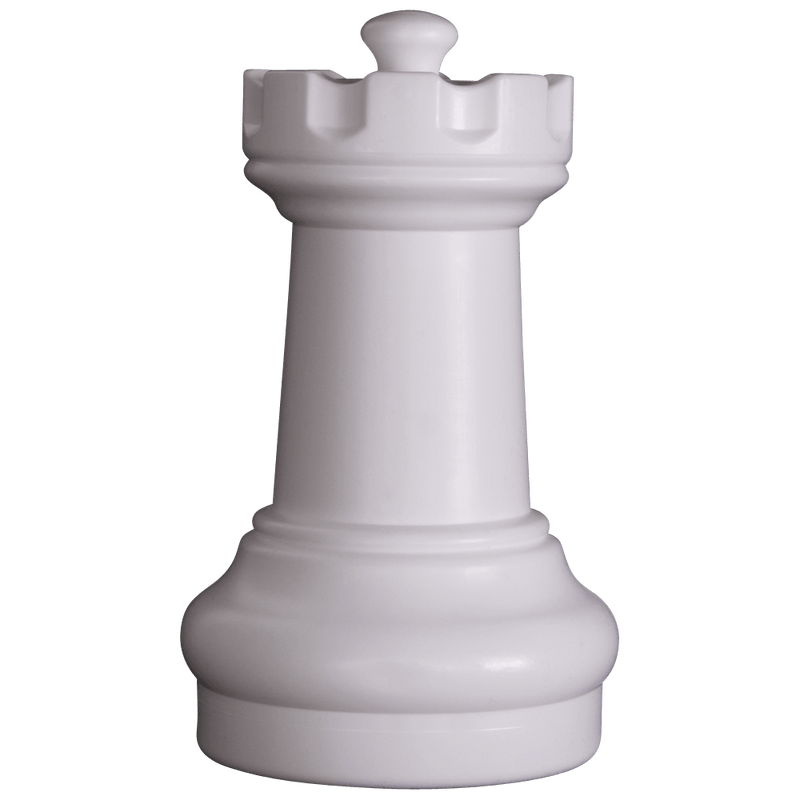 Mega Chess Buy Individual Chess Pieces MegaChess 10 Inch Light Plastic Rook Giant Chess Piece