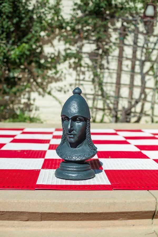 Mega Chess Buy Individual Chess Pieces MegaChess 12 Inch Dark Fiberglass Medieval Pawn Giant Chess Piece