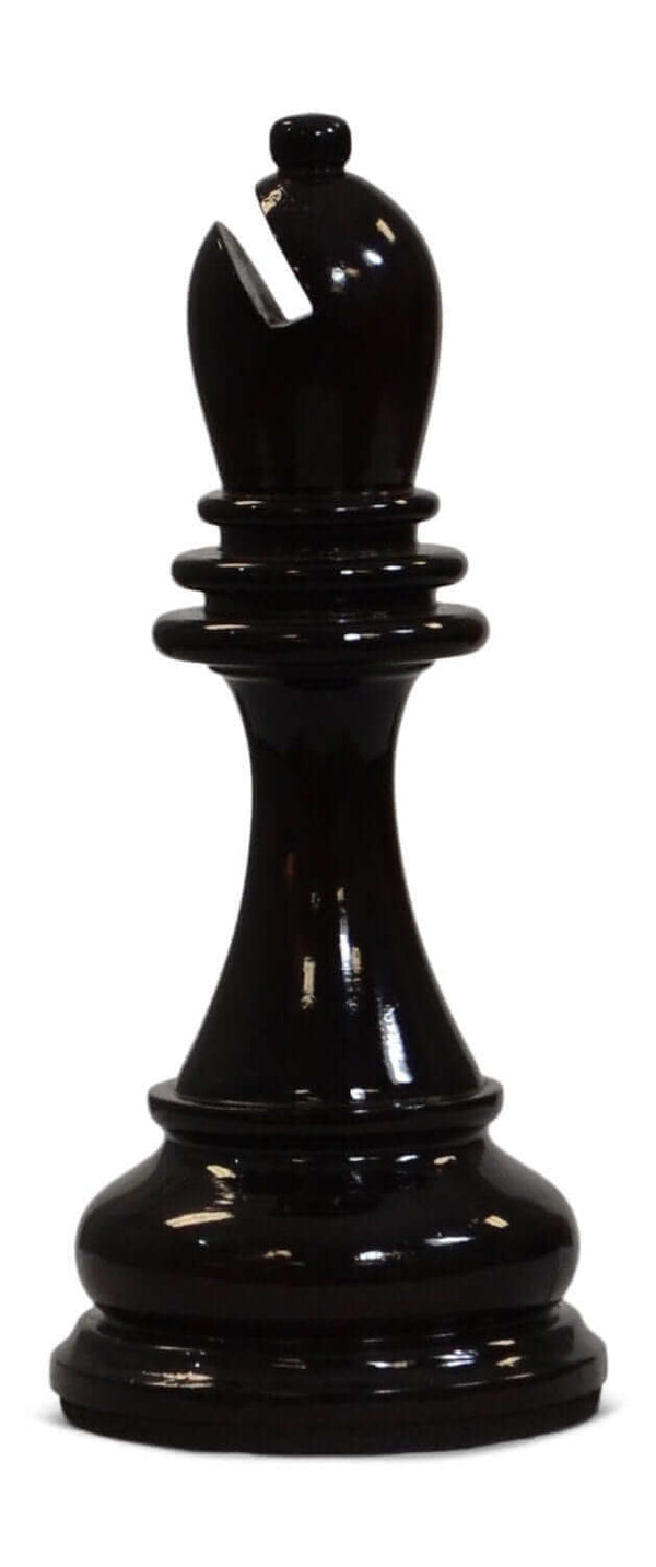 Mega Chess Buy Individual Chess Pieces MegaChess 12 Inch Dark Teak Bishop Giant Chess Piece