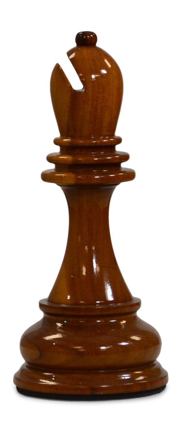 Mega Chess Buy Individual Chess Pieces MegaChess 12 Inch Light Teak Bishop Giant Chess Piece