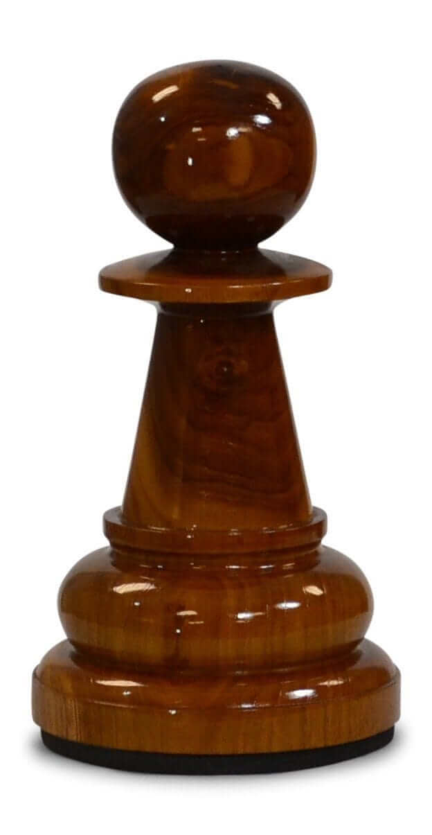 Mega Chess Buy Individual Chess Pieces MegaChess 12 Inch Light Teak Pawn Giant Chess Piece