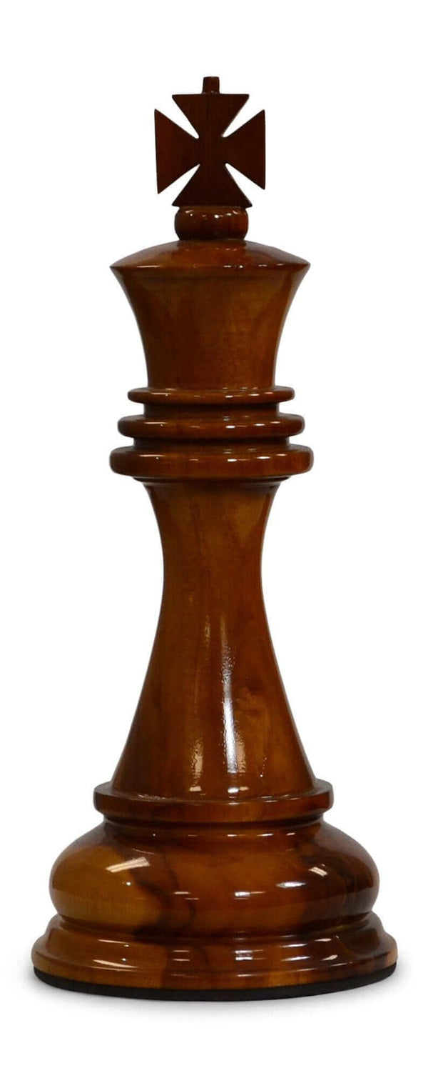 Mega Chess Buy Individual Chess Pieces MegaChess 16 Inch Light Teak King Giant Chess Piece