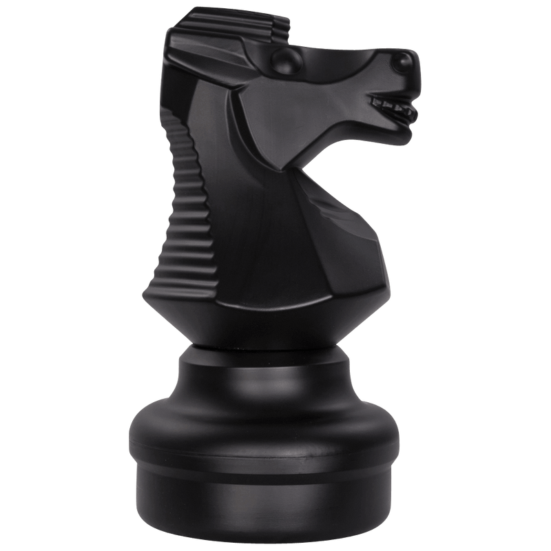 Mega Chess Buy Individual Chess Pieces MegaChess 18 Inch Dark Plastic Knight Giant Chess Piece