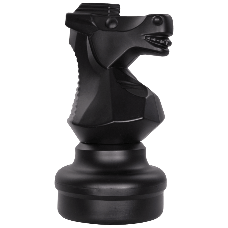 Mega Chess Buy Individual Chess Pieces MegaChess 18 Inch Dark Plastic Knight Giant Chess Piece