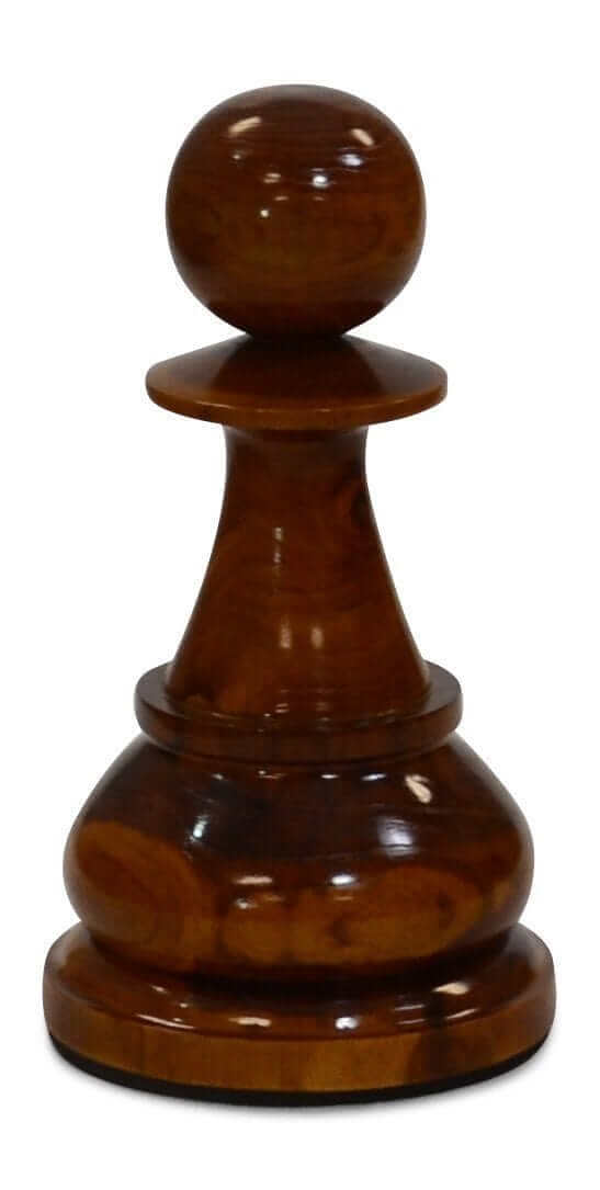 Mega Chess Buy Individual Chess Pieces MegaChess 18 Inch Light Teak Pawn Giant Chess Piece