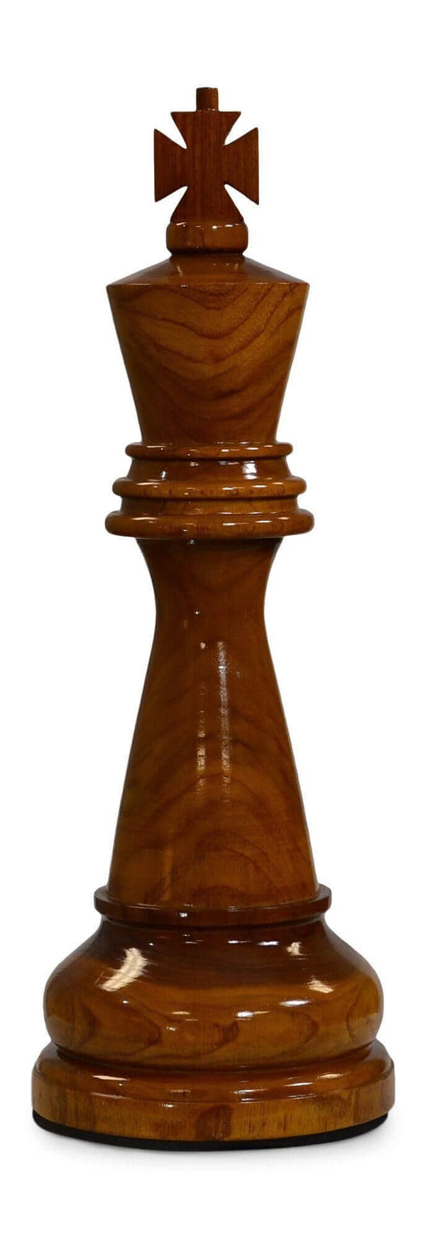 Mega Chess Buy Individual Chess Pieces MegaChess 24 Inch Light Teak King Giant Chess Piece