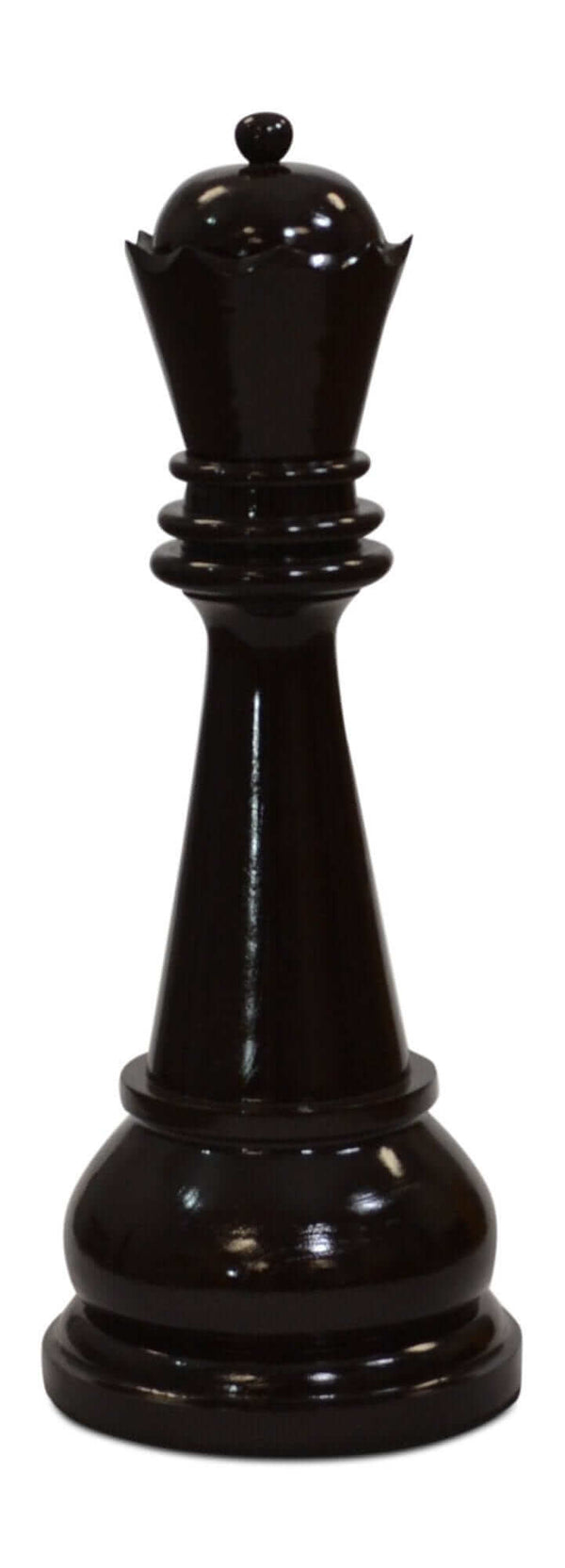 Mega Chess Buy Individual Chess Pieces MegaChess 29 Inch Dark Teak Queen Giant Chess Piece