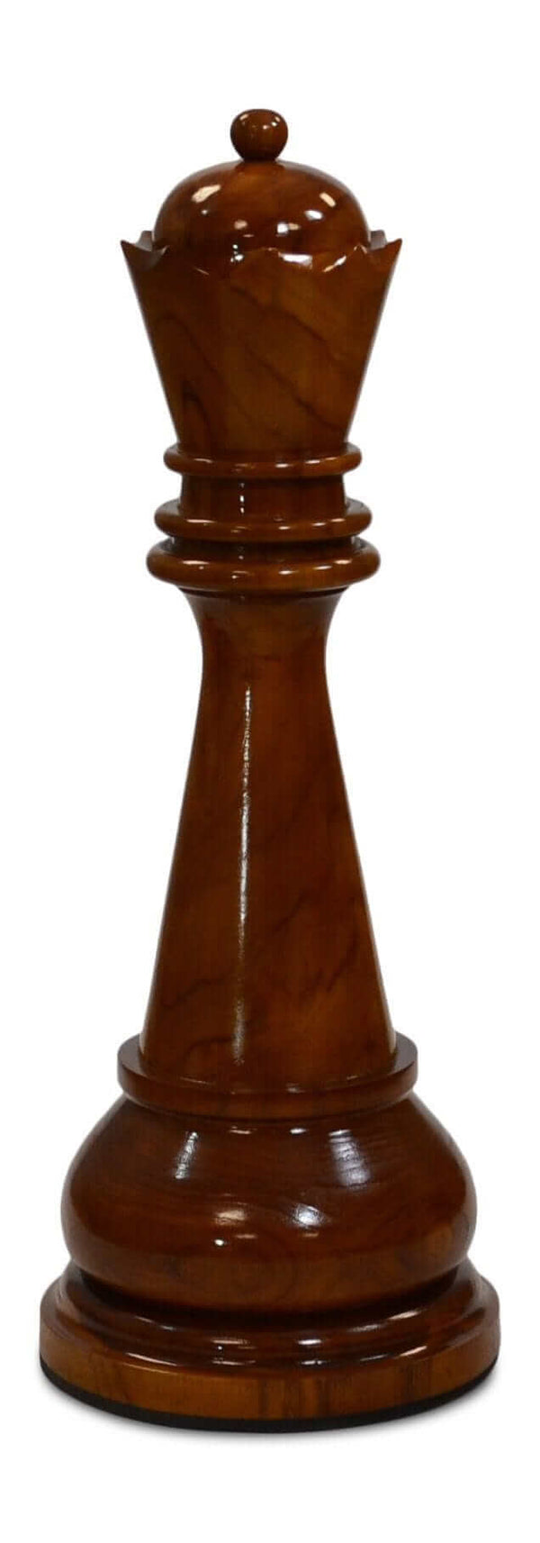 Mega Chess Buy Individual Chess Pieces MegaChess 29 Inch Light Teak Queen Giant Chess Piece