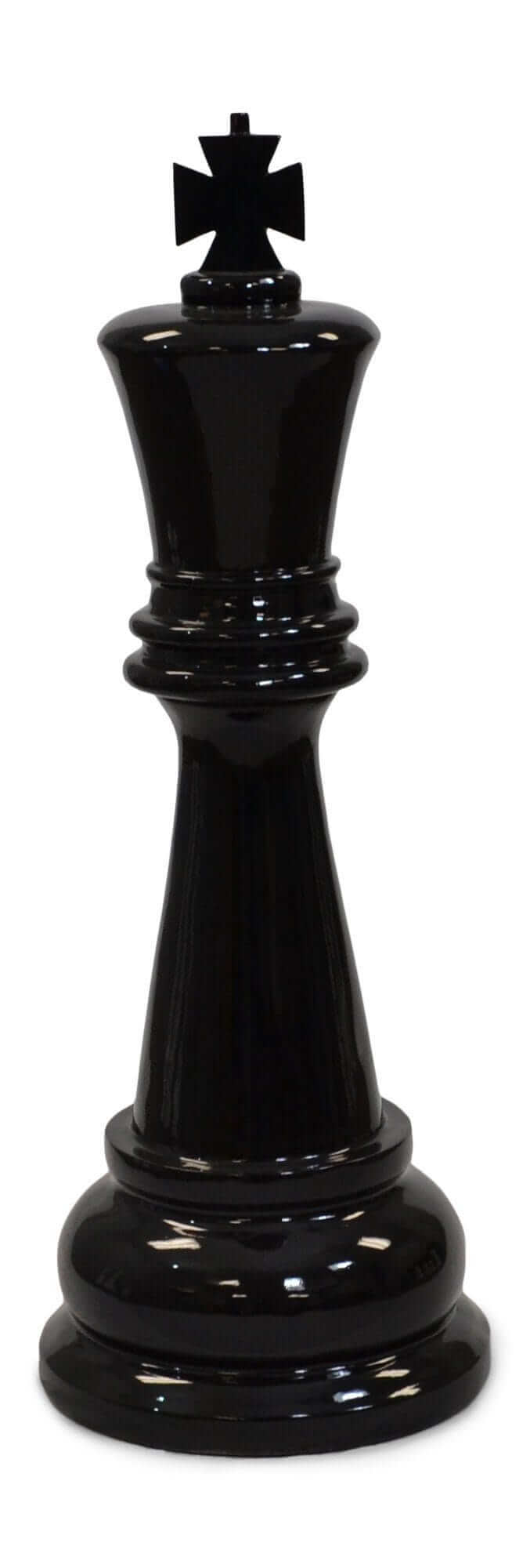 Mega Chess Buy Individual Chess Pieces MegaChess 36 Inch Black Fiberglass King Giant Chess Piece