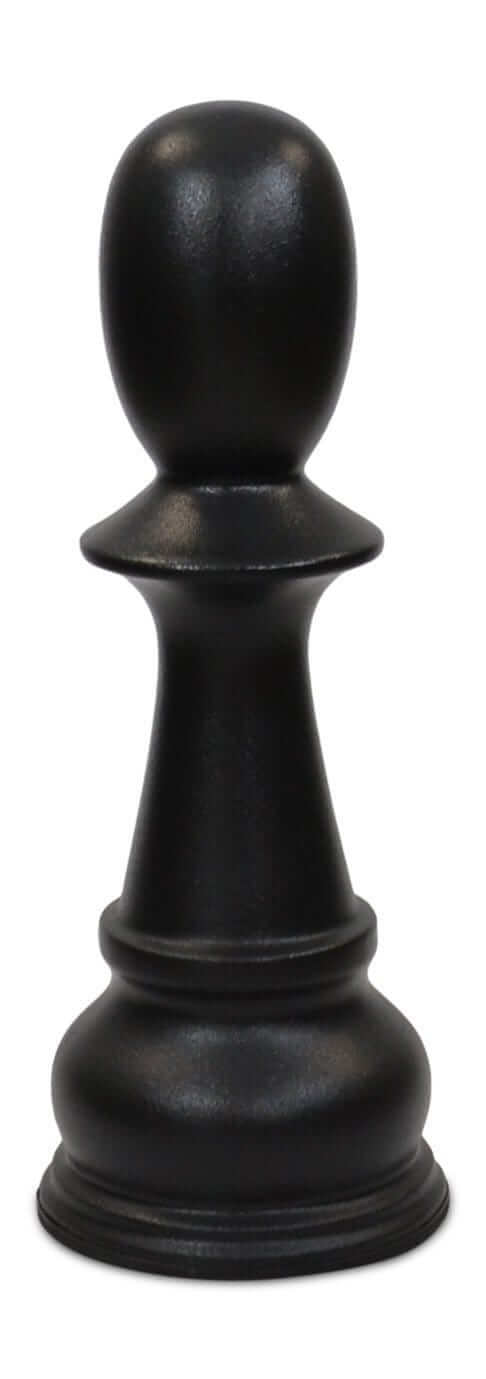 Mega Chess Buy Individual Chess Pieces MegaChess 36 Inch Black Fiberglass Pawn Giant Chess Piece