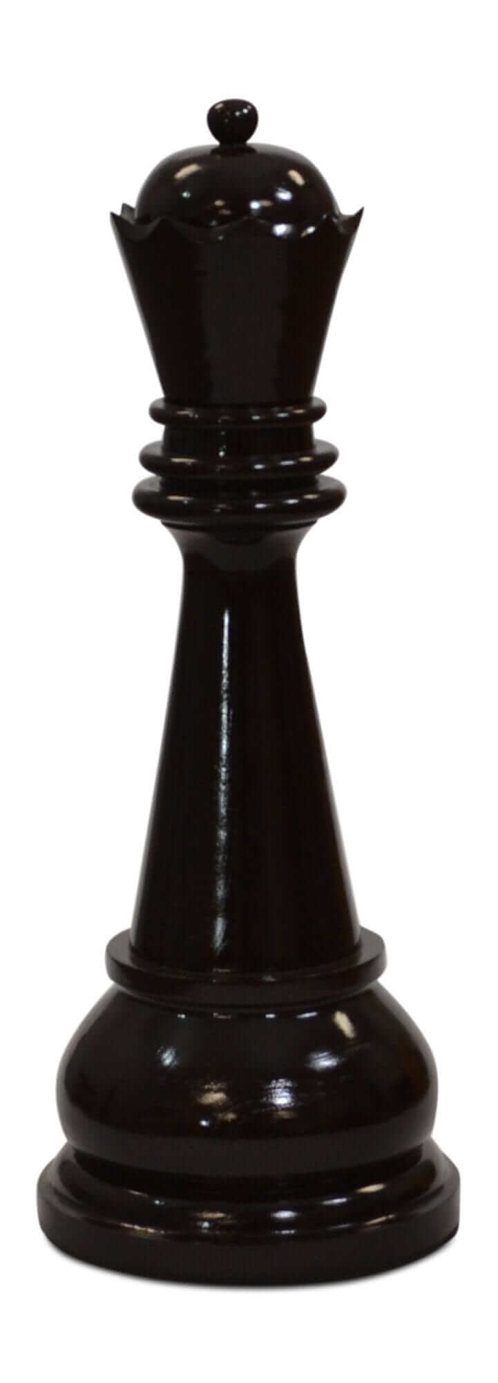 Mega Chess Buy Individual Chess Pieces MegaChess 36 Inch Dark Teak Queen Giant Chess Piece