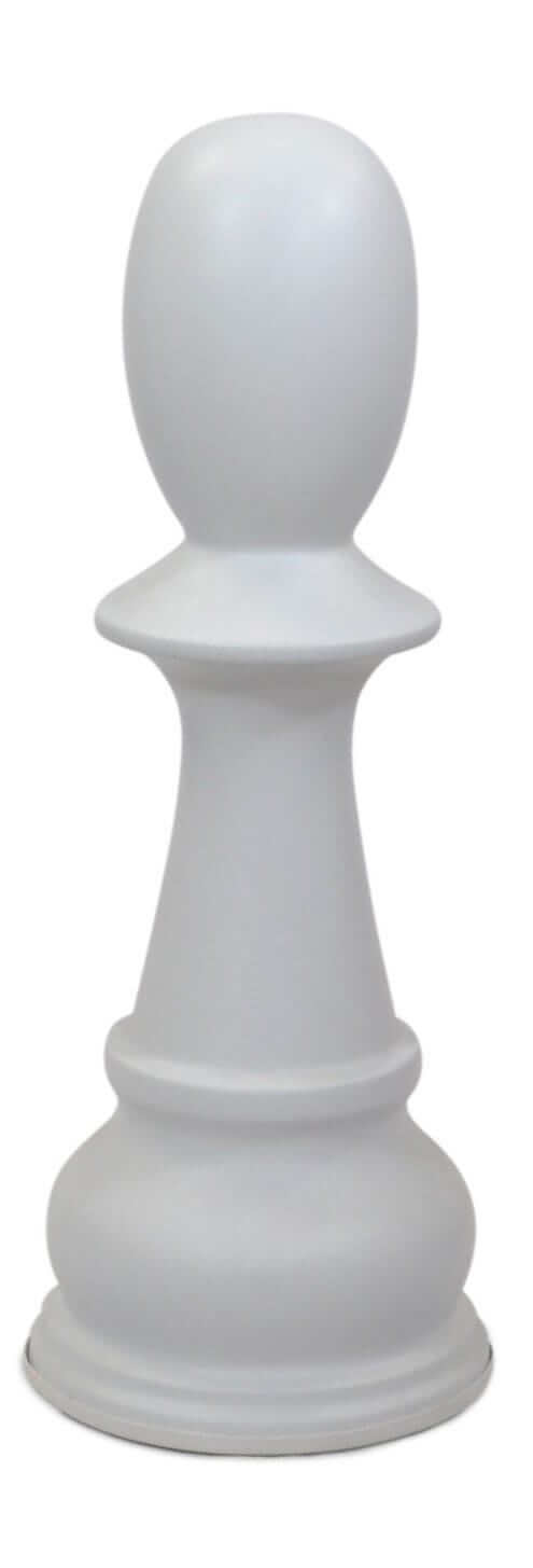 Mega Chess Buy Individual Chess Pieces MegaChess 36 Inch White Fiberglass Pawn Giant Chess Piece