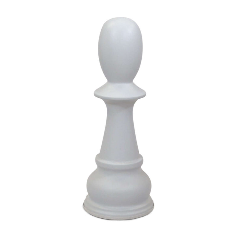 Mega Chess Buy Individual Chess Pieces MegaChess 36 Inch White Fiberglass Pawn Giant Chess Piece