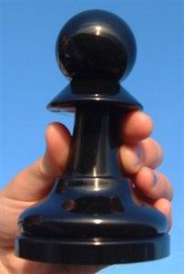 Mega Chess Buy Individual Chess Pieces MegaChess 4 Inch Dark Plastic Pawn Giant Chess Piece