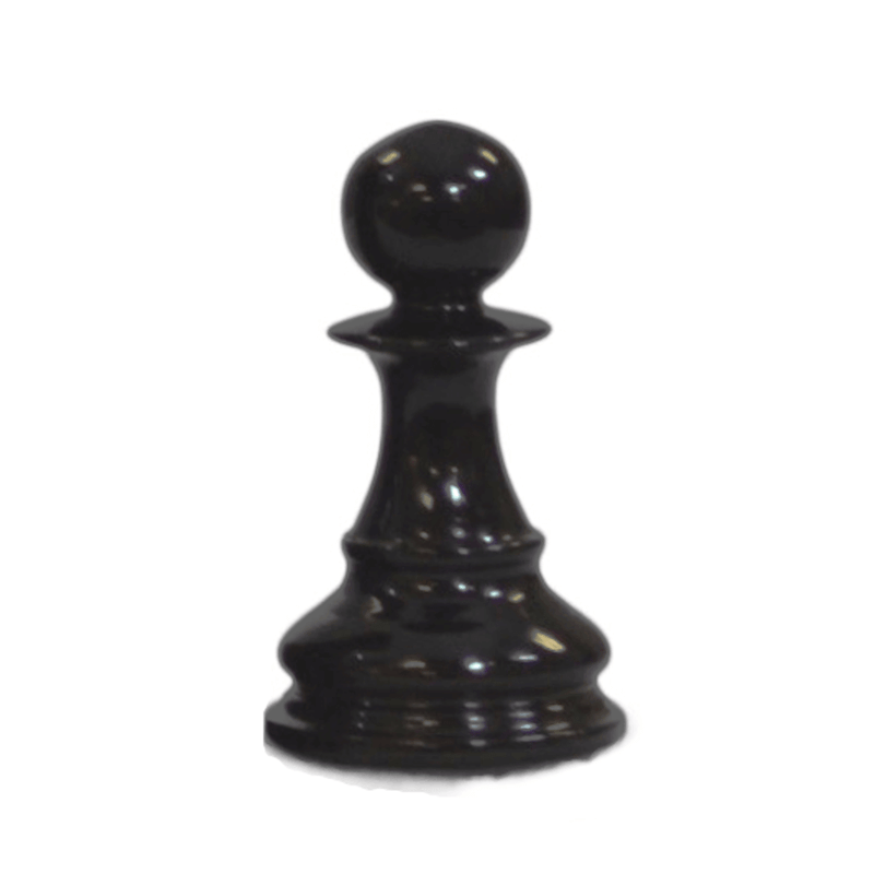 Mega Chess Buy Individual Chess Pieces MegaChess 4 Inch Dark Teak Pawn Giant Chess Piece