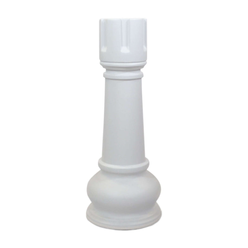 Mega Chess Buy Individual Chess Pieces MegaChess 42 Inch White Fiberglass Rook Giant Chess Piece