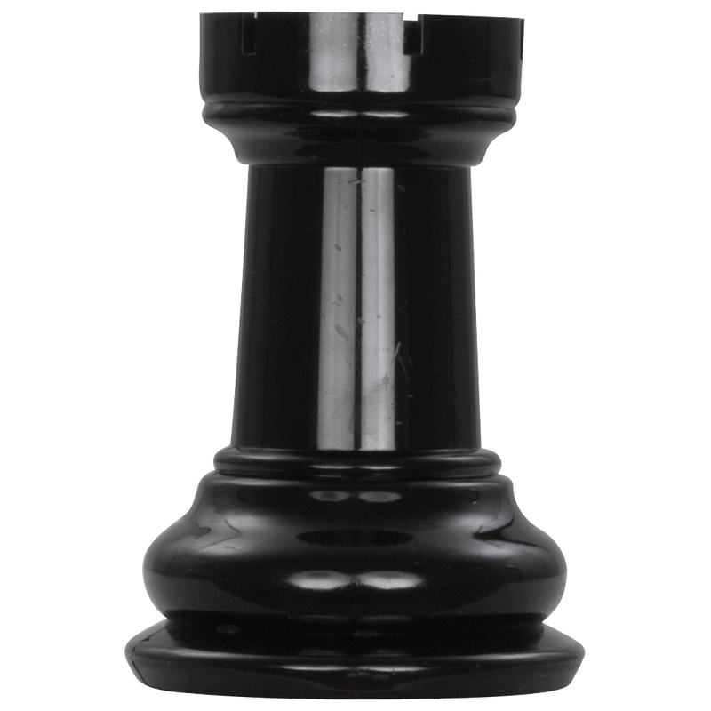 Mega Chess Buy Individual Chess Pieces MegaChess 5 Inch Dark Plastic Rook Giant Chess Piece