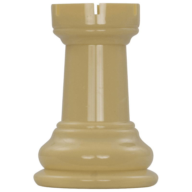 Mega Chess Buy Individual Chess Pieces MegaChess 5 Inch Light Plastic Rook Giant Chess Piece