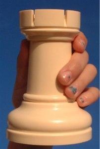 Mega Chess Buy Individual Chess Pieces MegaChess 5 Inch Light Plastic Rook Giant Chess Piece