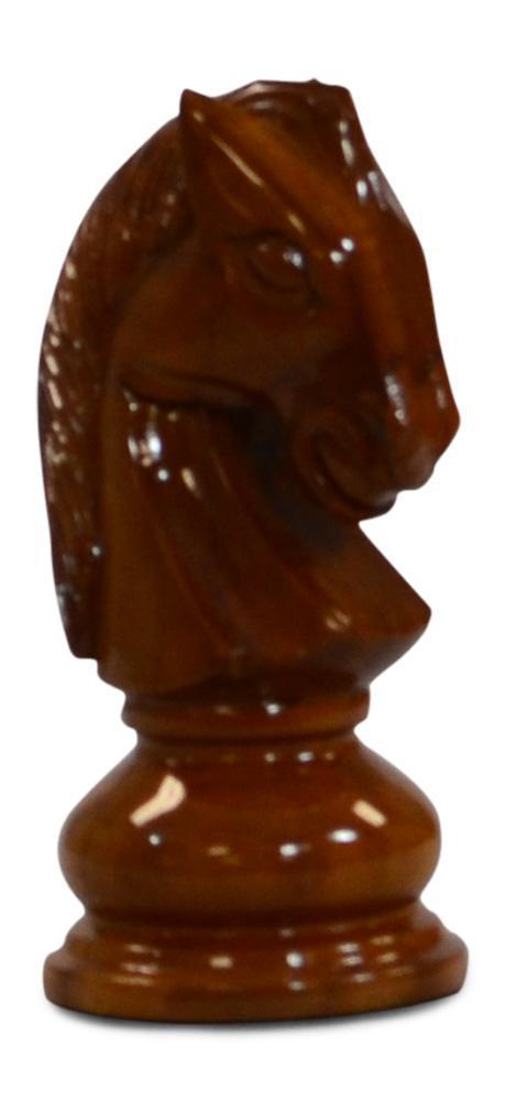 Mega Chess Buy Individual Chess Pieces MegaChess 5 Inch Light Teak Knight Giant Chess Piece