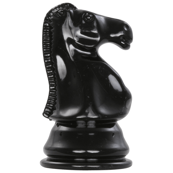 Mega Chess Buy Individual Chess Pieces MegaChess 6 Inch Dark Plastic Knight Giant Chess Piece