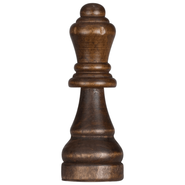 Mega Chess Buy Individual Chess Pieces MegaChess 6 Inch Dark Rubber Tree Queen Giant Chess Piece