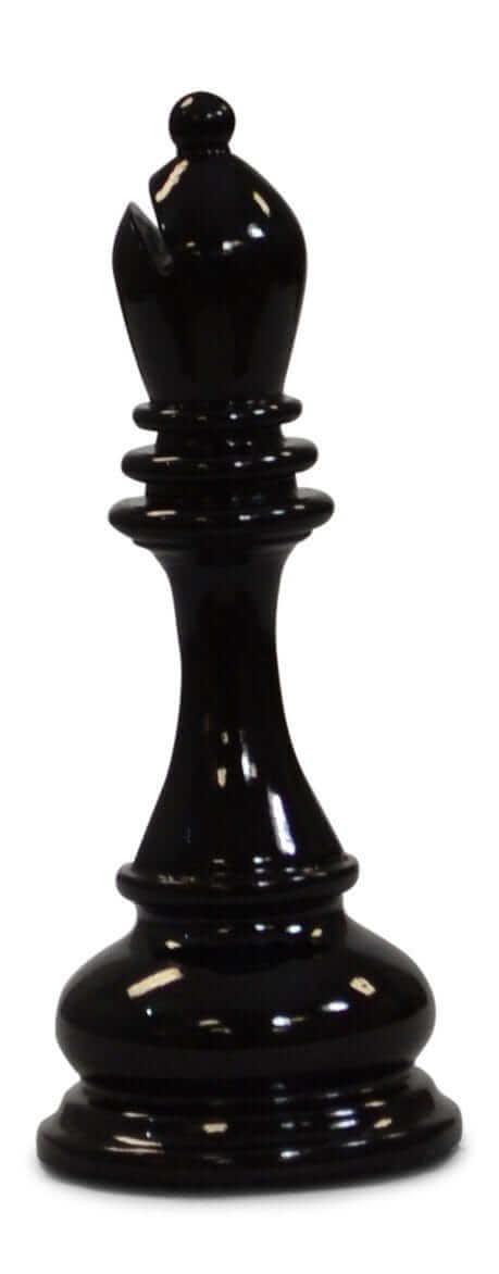 Mega Chess Buy Individual Chess Pieces MegaChess 6 Inch Dark Teak Bishop Giant Chess Piece