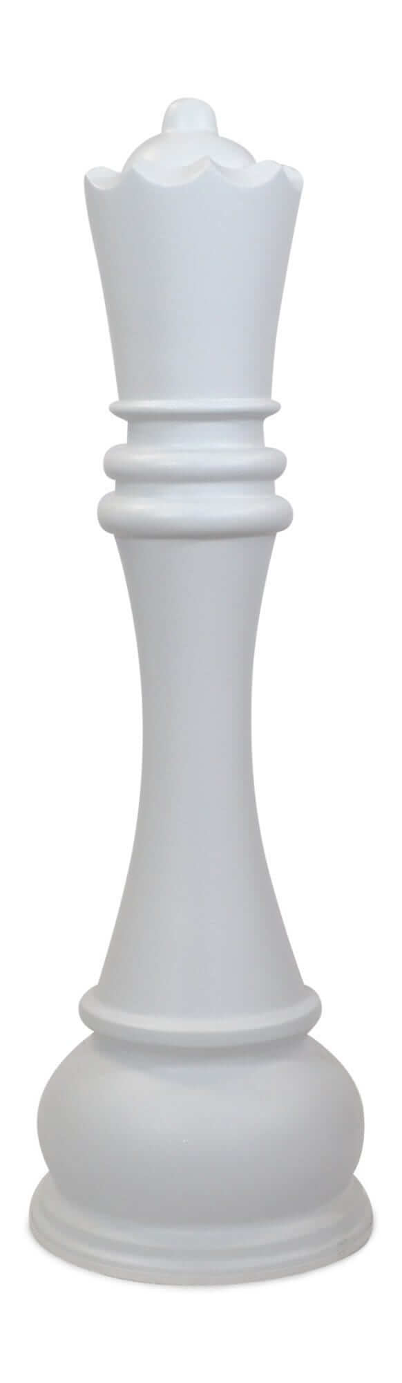 Mega Chess Buy Individual Chess Pieces MegaChess 61 Inch White Fiberglass Queen Giant Chess Piece