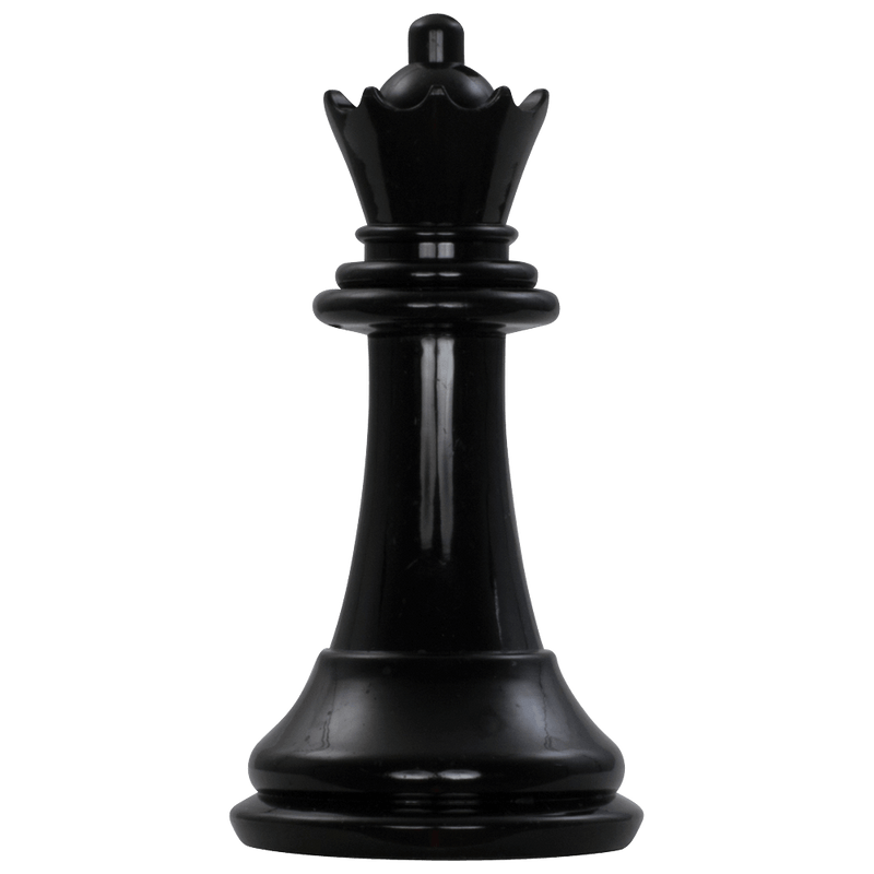 Mega Chess Buy Individual Chess Pieces MegaChess 7 Inch Dark Plastic Queen Giant Chess Piece