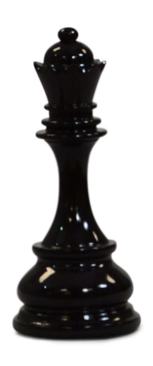 Mega Chess Buy Individual Chess Pieces MegaChess 7 Inch Dark Teak Queen Giant Chess Piece