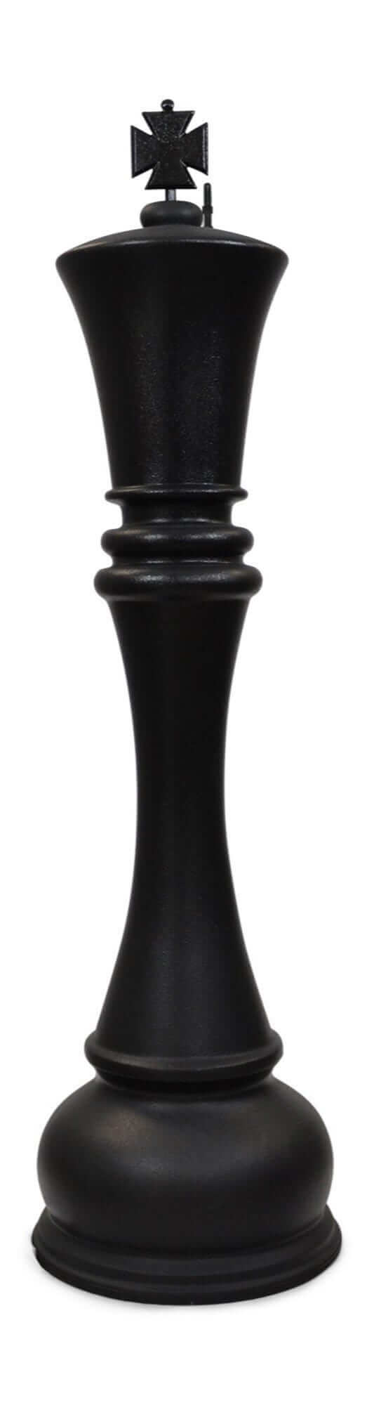 Mega Chess Buy Individual Chess Pieces MegaChess 72 Inch Black Fiberglass King Giant Chess Piece