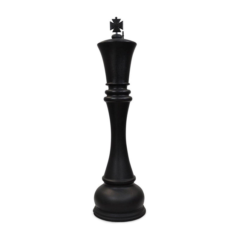 Mega Chess Buy Individual Chess Pieces MegaChess 72 Inch Black Fiberglass King Giant Chess Piece