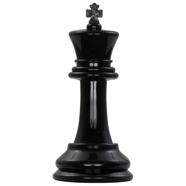 Mega Chess Buy Individual Chess Pieces MegaChess 8 Inch Dark Plastic King Giant Chess Piece