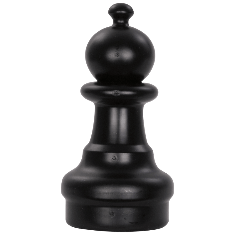 Mega Chess Buy Individual Chess Pieces MegaChess 8 Inch Dark Plastic Pawn Giant Chess Piece